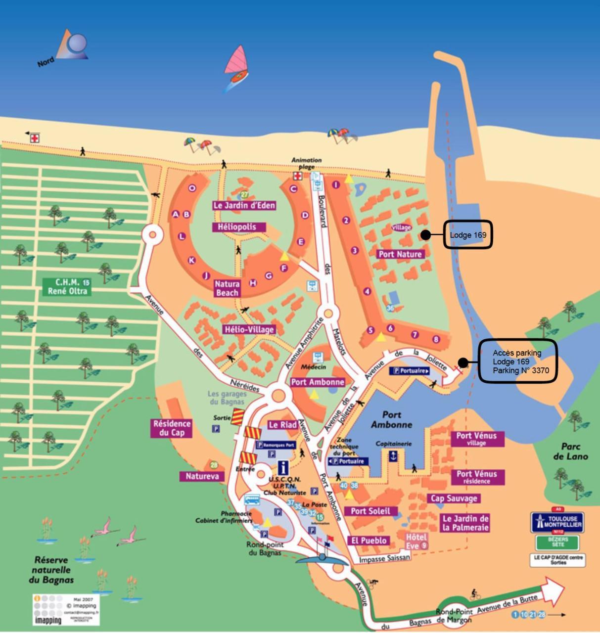 Cap Locations Naturisme Agde Habitación foto